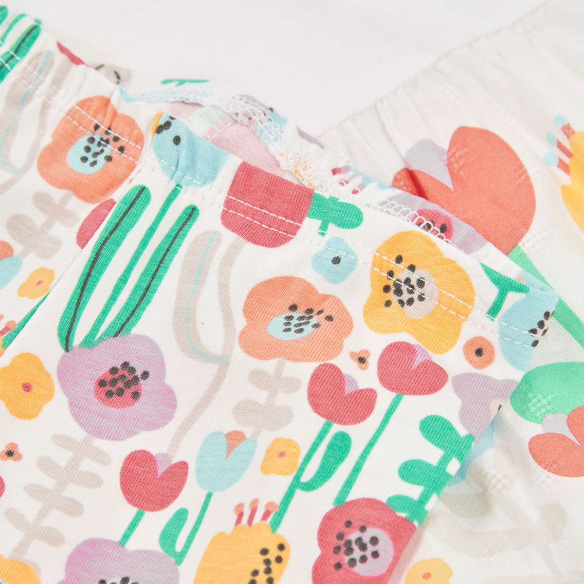 Conjunto de T-shirt e Leggings Florido