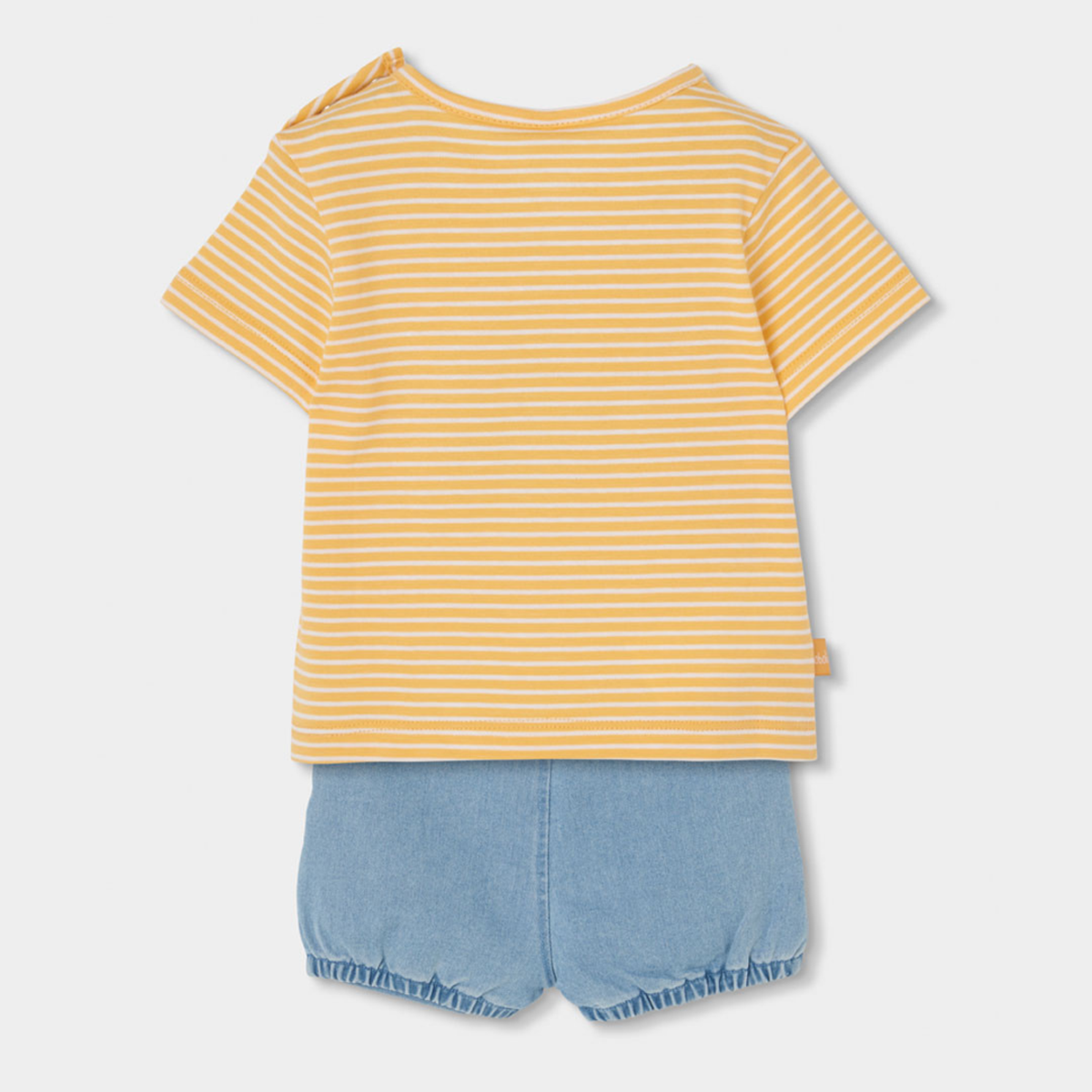 Conjunto: T-shirt Caranguejo e Calções de Ganga