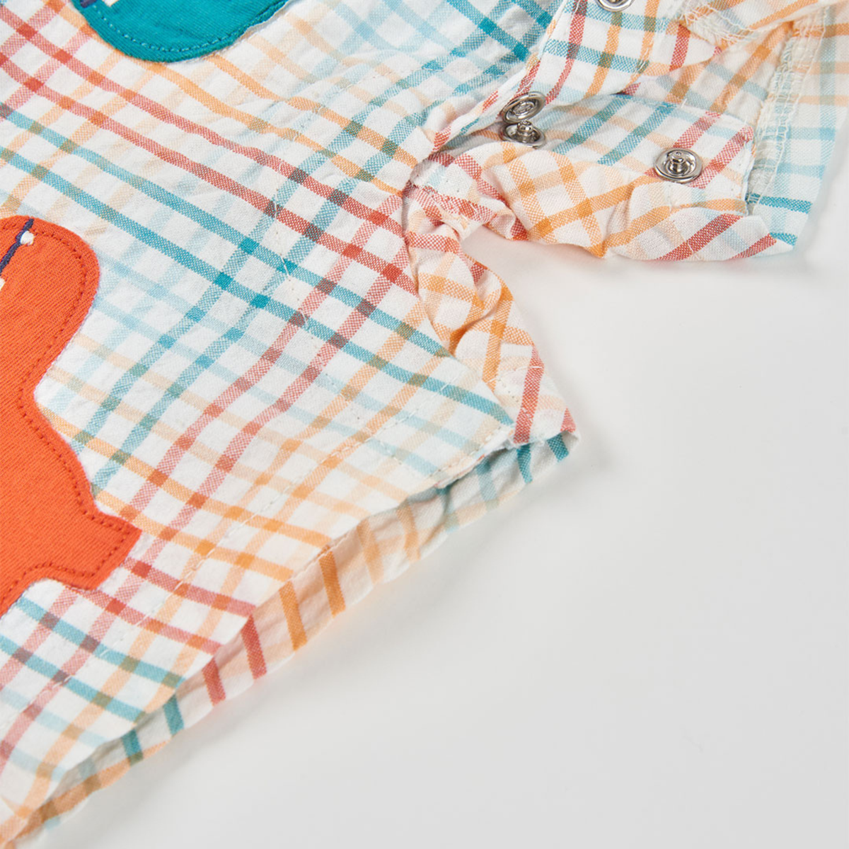 Conjunto de Jardineiras "Rainbow Jungle" e Body