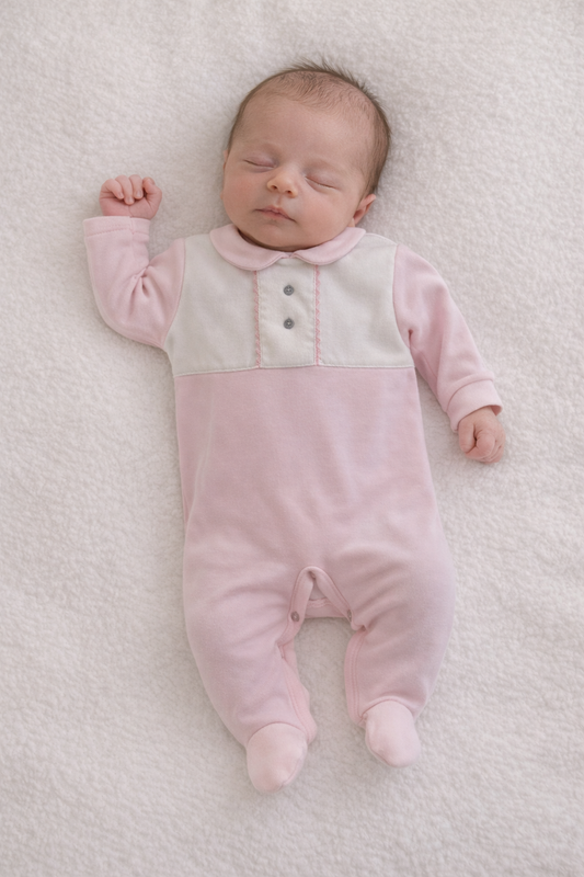 Babygrow Pintas Azul / Rosa