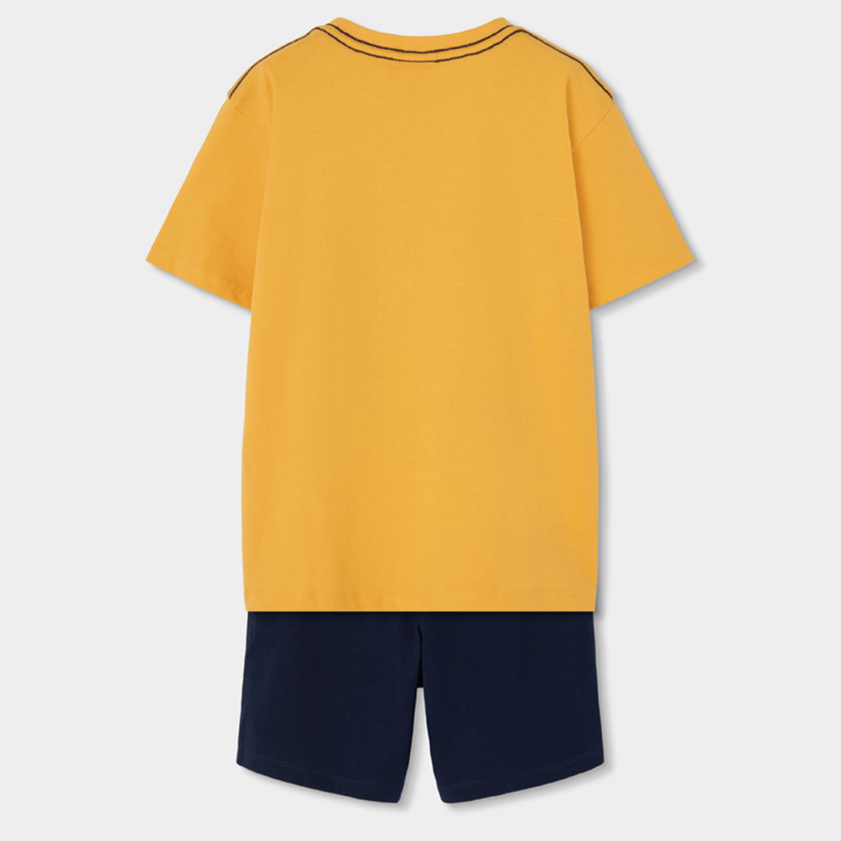 Conjunto Amarelo e Azul “Welcome to Hawaii”