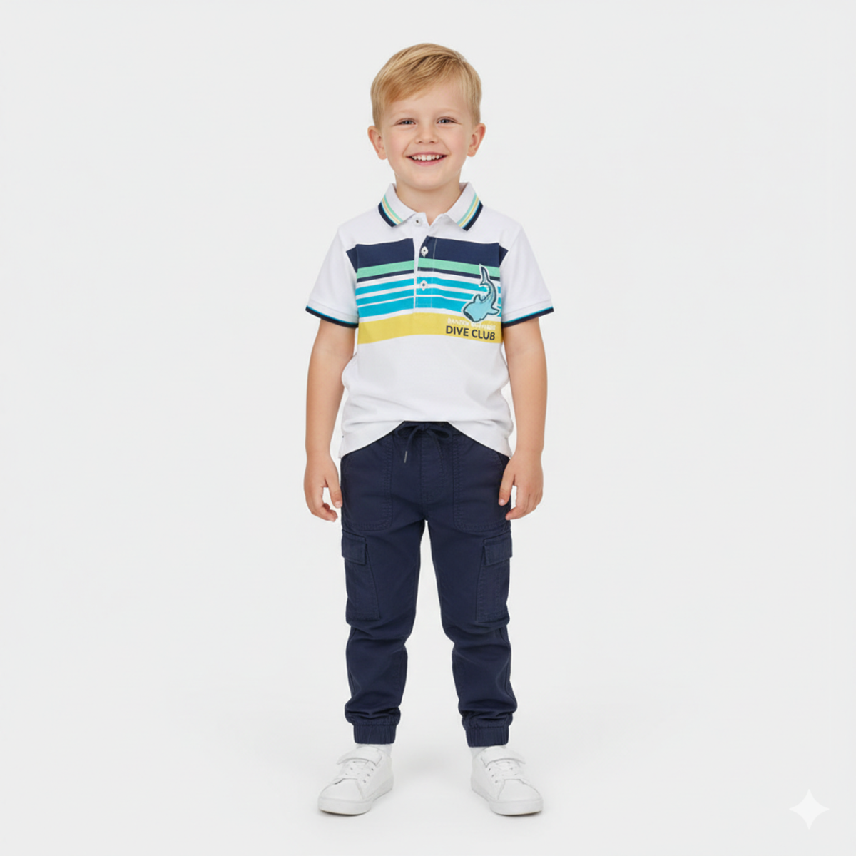 Polo Piqué Branco
