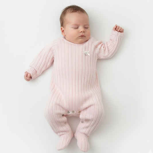 Babygrow de Malha Rosa