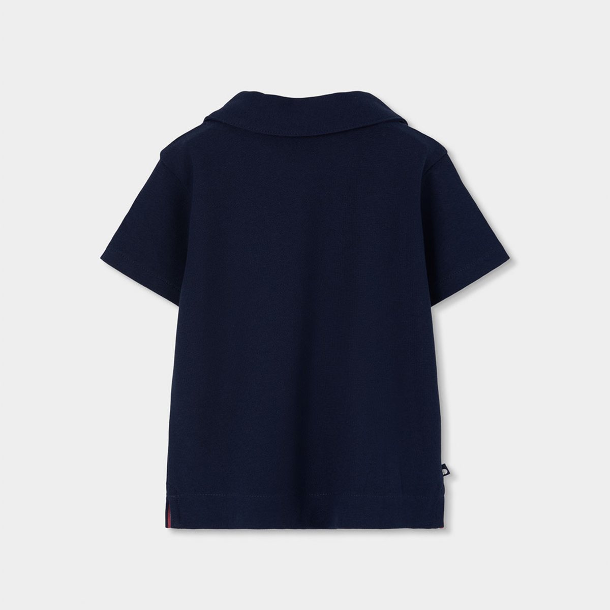 Polo De Piqué Azul-marinho