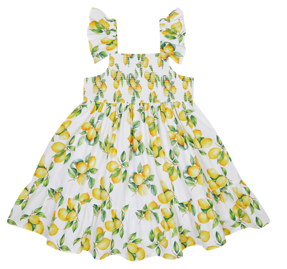 Vestido de Alças Limões