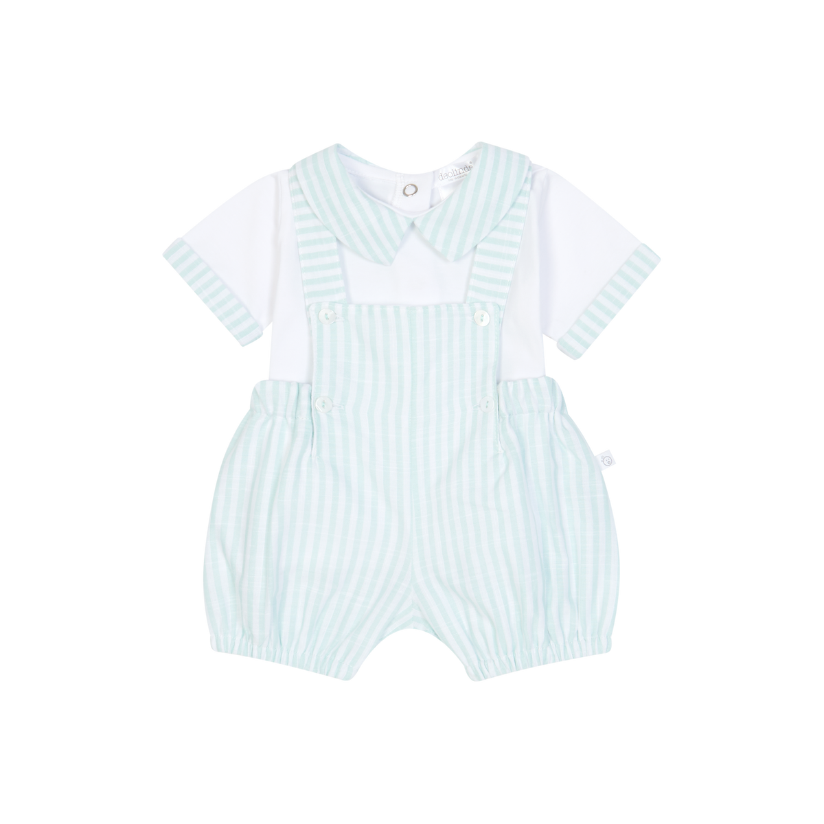 Conjunto Fofo e T-shirt Verde Água