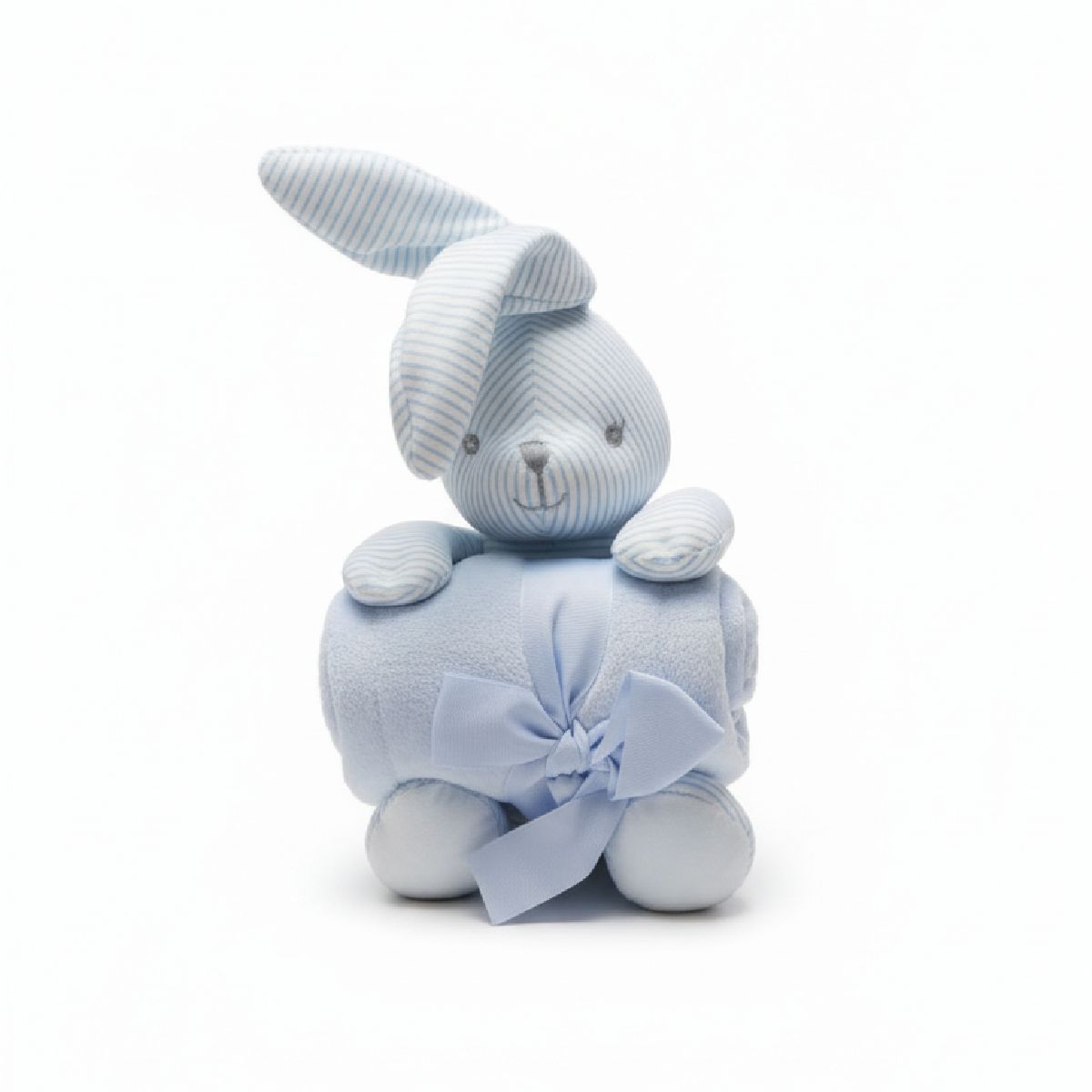 Peluche Coelho Riscas com Manta