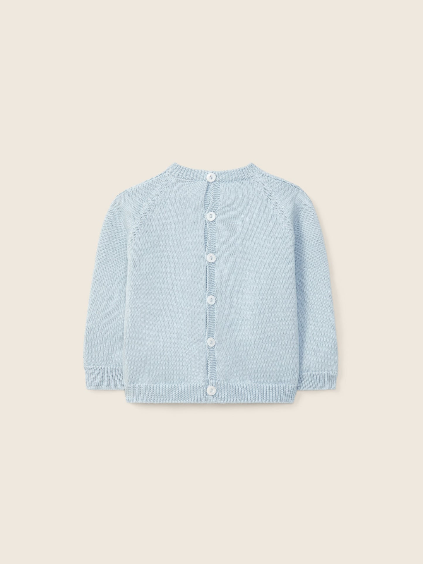 Conjunto de Malha Tricotada Azul