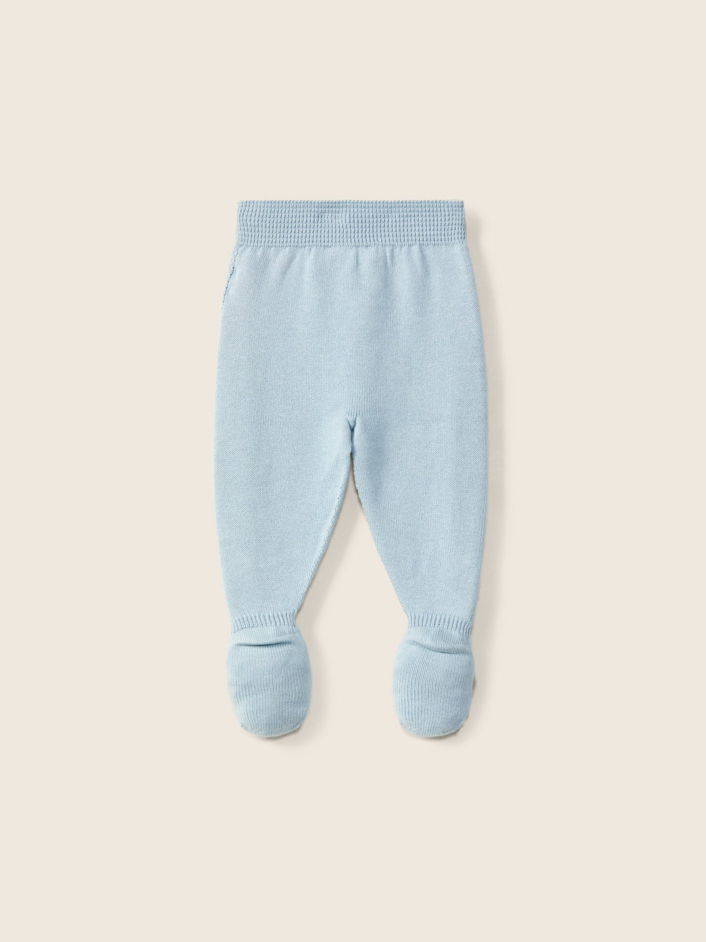 Conjunto de Malha Tricotada Azul