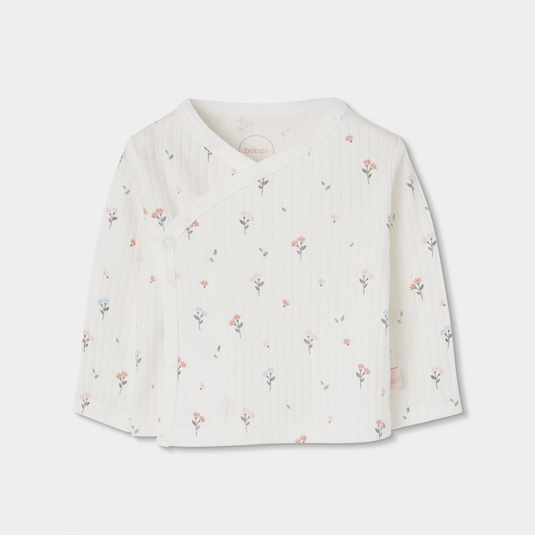 Pack de Saída de Maternidade "Hello World" – Conjunto 4 Peças Floral