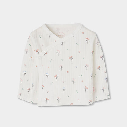 Pack de Saída de Maternidade "Hello World" – Conjunto 4 Peças Floral