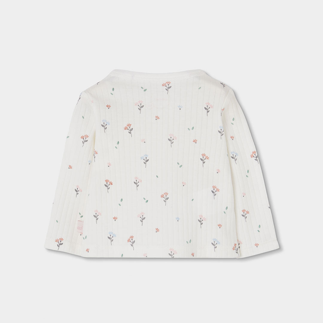 Pack de Saída de Maternidade "Hello World" – Conjunto 4 Peças Floral
