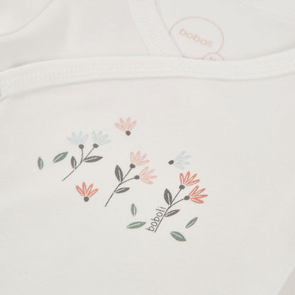Pack de Saída de Maternidade "Hello World" – Conjunto 4 Peças Floral