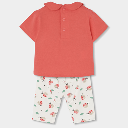 Conjunto T-shirt e Leggins Joaninha