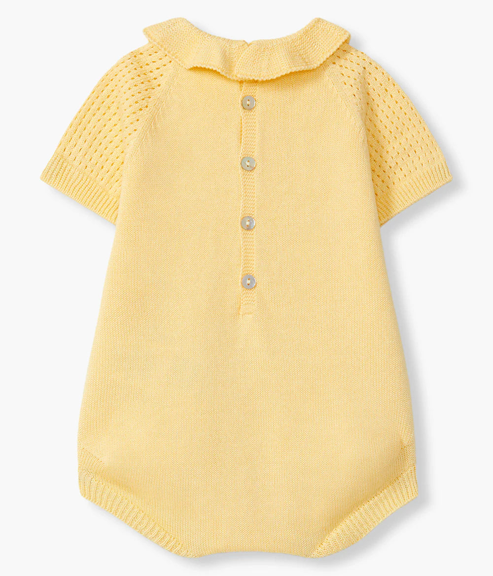 Fofo em Malha Amarelo