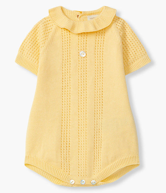 Fofo em Malha Amarelo