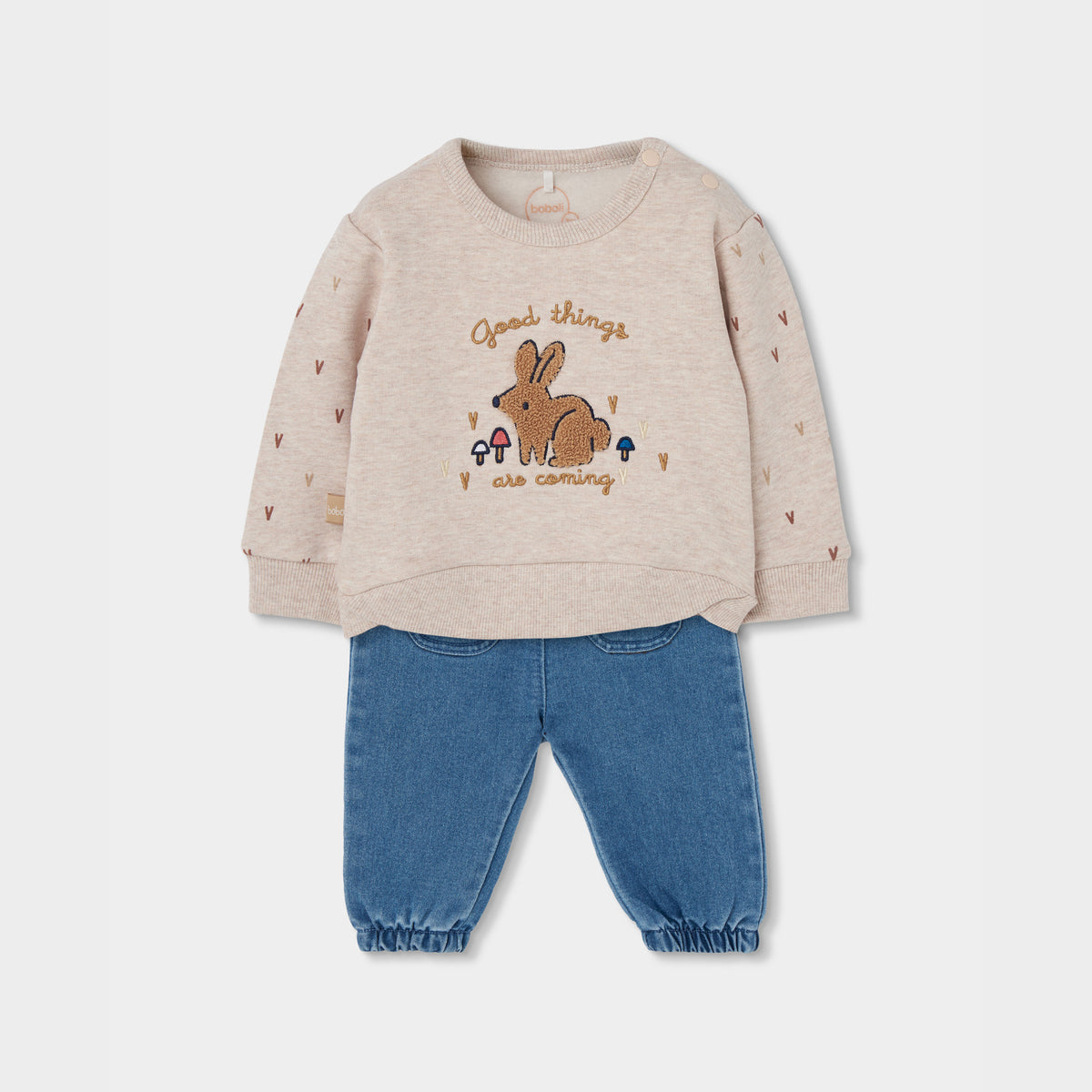 Conjunto Camisola Coelho e Calças