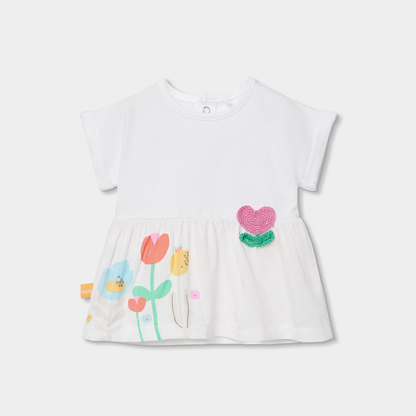 Conjunto de T-shirt e Leggings Florido