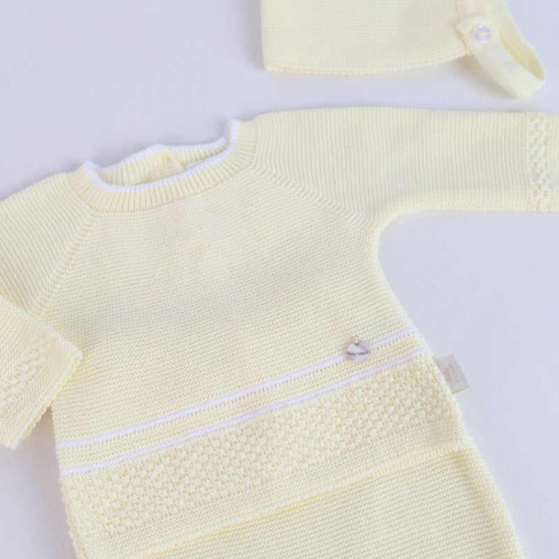 Conjunto de três peças em Malha