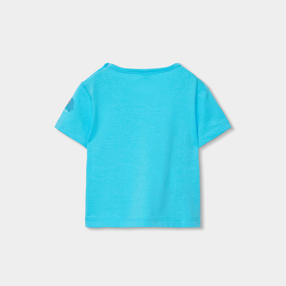 Conjunto de Jardineiras e T-shirt Elefante