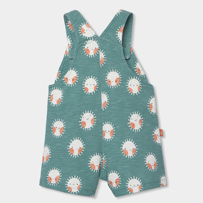 Conjunto de Jardineiras e T-shirt Sol
