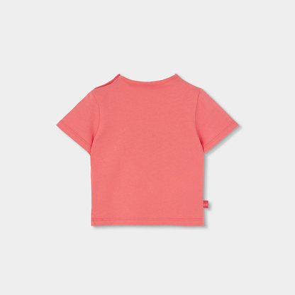 Conjunto de T-shirt e Calções Riscas Coloridas