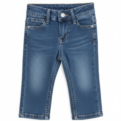 Conjunto 3 Peças: Casaco Estilo Americano Vermelho, T-shirt e Calças de Ganga