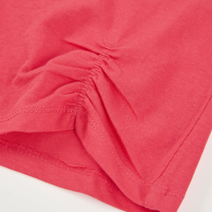 T-shirt "Lucky Girl" Rosa Morango