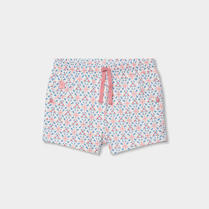 Calções Estampados Rosa