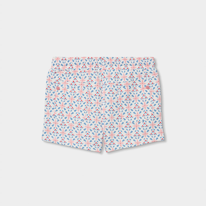 Calções Estampados Rosa