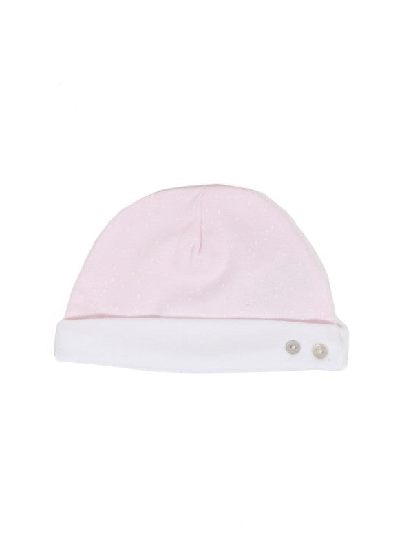 Gorro em Algodão Rosa