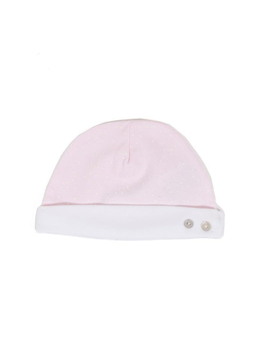 Gorro em Algodão Rosa
