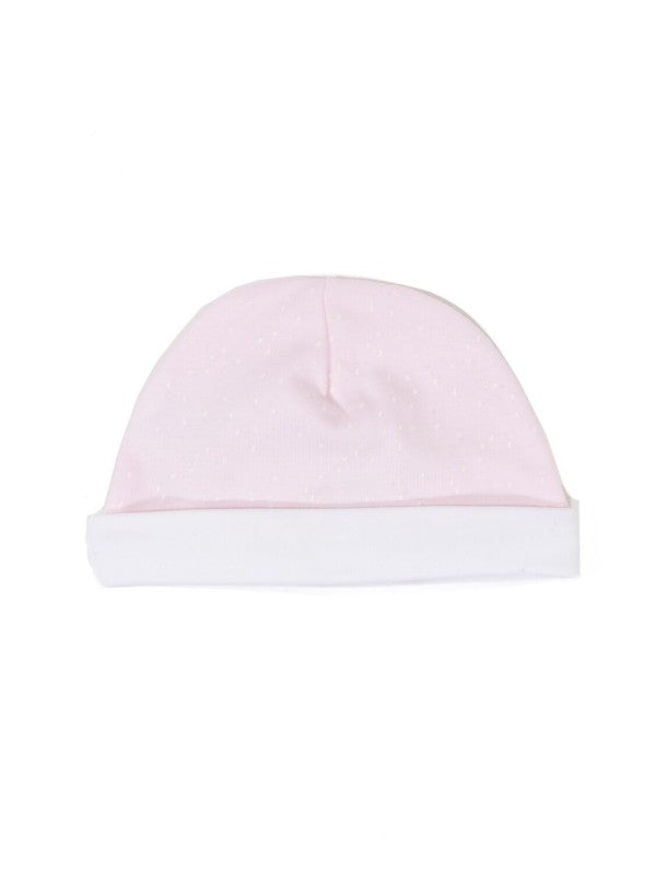 Gorro em Algodão Rosa