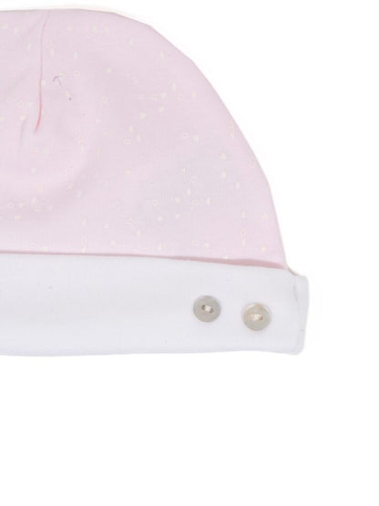 Gorro em Algodão Rosa