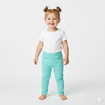 Leggings Azul Celeste