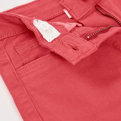 Calças Sarja Elástica  Rosa
