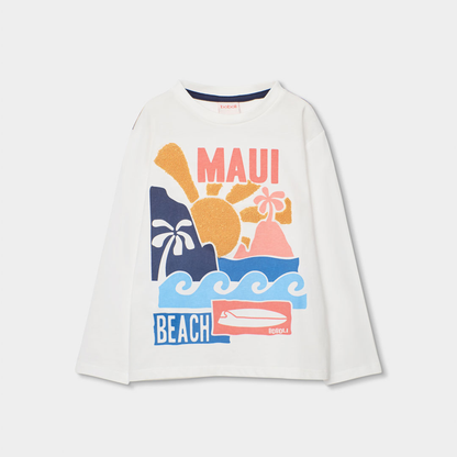 T-shirt de Manga Comprida "Maui Beach"