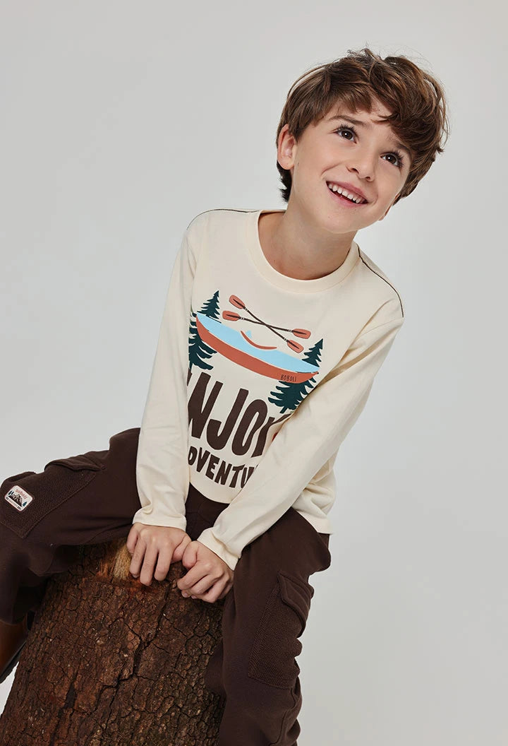 T-shirt Manga Comprida Aventura