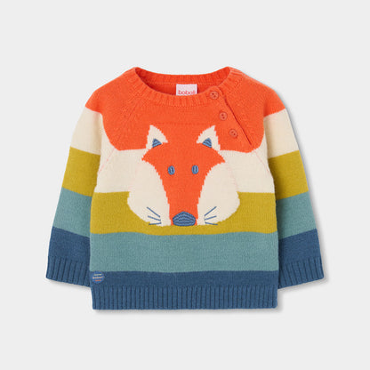 Camisola De Malha Raposa Riscas
