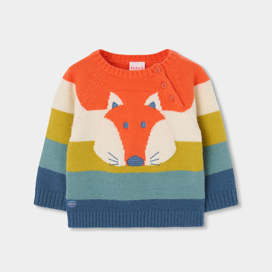 Camisola De Malha Raposa Riscas