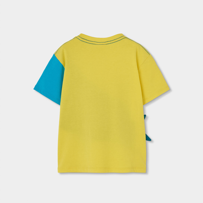 T-shirt Amarela Tubarão