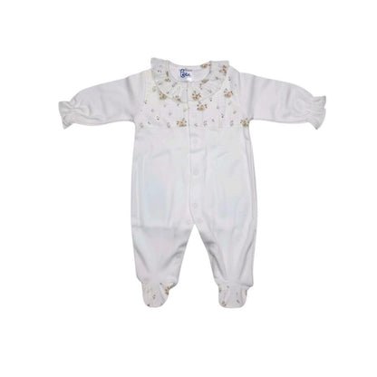 Babygrow com Folho Coelhinhos
