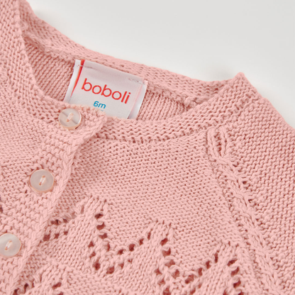 Bolero Rosa Coral