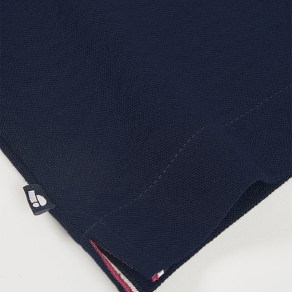 Polo De Piqué Azul-marinho