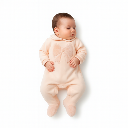 Babygrow Laço Rosa