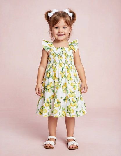 Vestido de Alças Limões