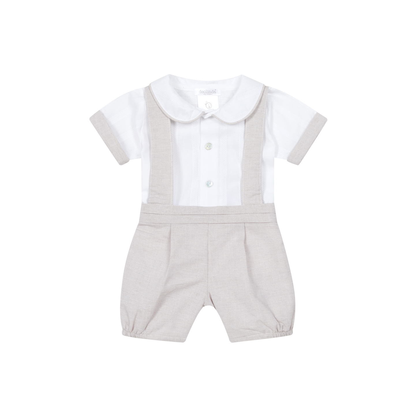 Conjunto Fofo e Camisa Bege