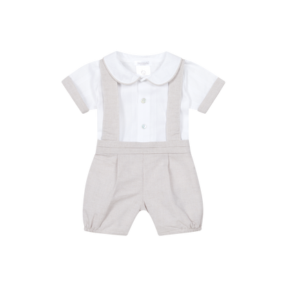 Conjunto Fofo e Camisa Bege