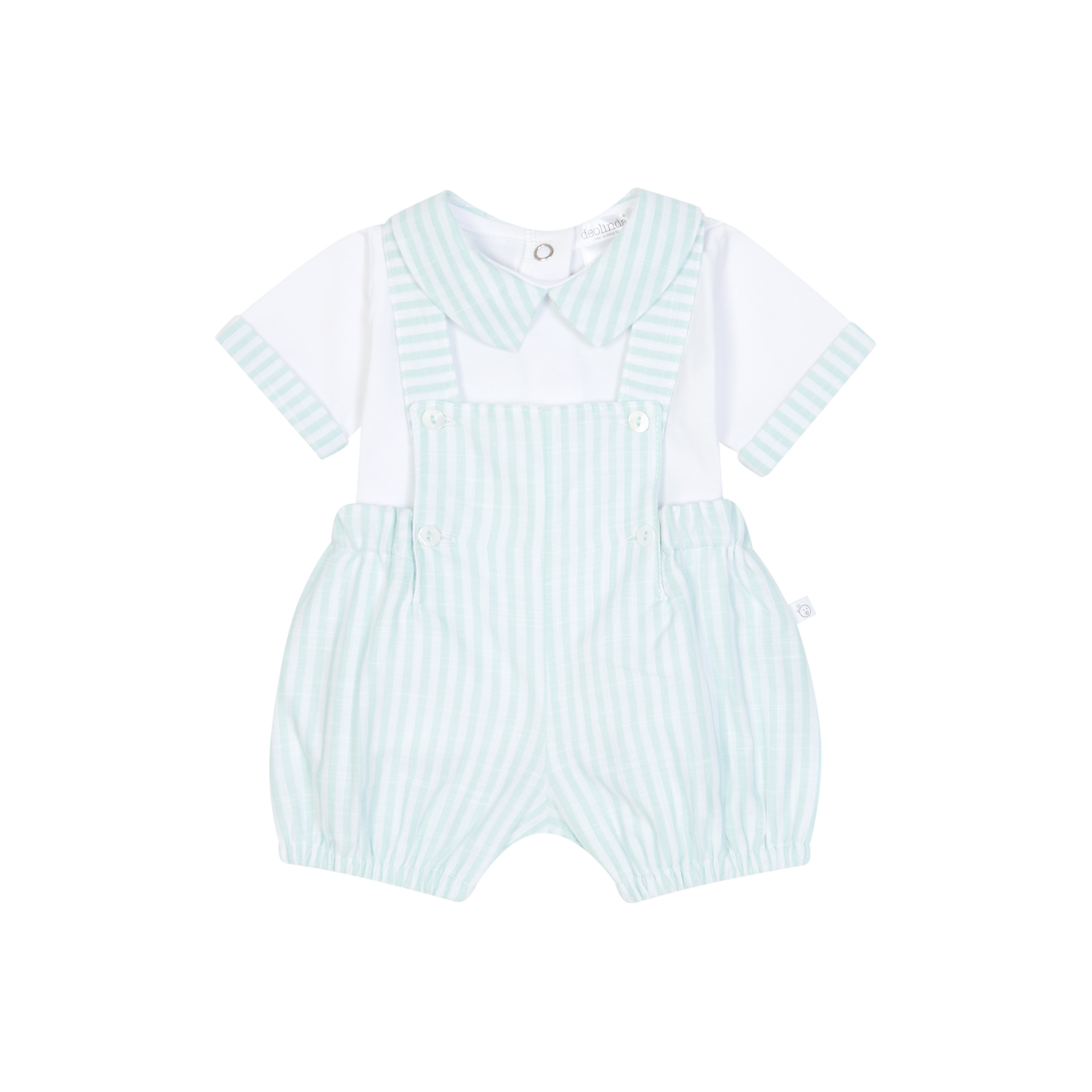 Conjunto Fofo e T-shirt Verde Água