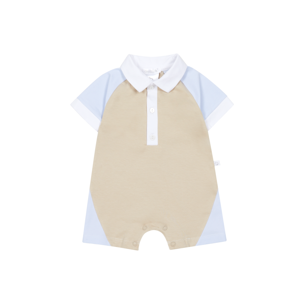 Babygrow de Algodão de Manga Curta